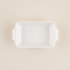 Форма для выпечки SL Home «Санторини», 250 мл, 15.8×9.2×4.5 см, жаропрочная керамика, белая - Фото 4