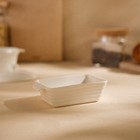 Форма для выпечки SL Home «Санторини», 250 мл, 15.8×9.2×4.5 см, жаропрочная керамика, белая - Фото 8