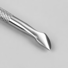 Шабер двусторонний, лопатка вогнутая, топорик, в чехле, 12.6 см, цвет серебристый - Фото 3