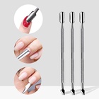 Шабер двусторонний, лопатка вогнутая, топорик, в чехле, 12.6 см, цвет серебристый - Фото 4