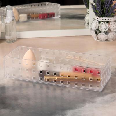 Органайзер для хранения, 28 × 10 × 6,3 см, цвет прозрачный