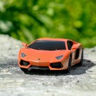 Машина радиоуправляемая Lamborghini Aventador, 1:24, работает от батареек, в пакете , МИКС, - Фото 10