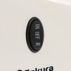 Мясорубка электрическая Sakura SA-6418WR, 1500 Вт, реверс, комплект насадок, красная - Фото 2