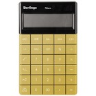 Калькулятор настольный 12-разрядный Berlingo PowerTX, 165х105х13 мм, двойное питание, золотистый - Фото 2