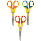 Ножницы детские 13 см Мульти-Пульти «Приключения Енота», нержавеющая сталь, с закругленными концами, европодвес, МИКС - Фото 2