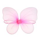 Карнавальные крылья «Фея», для детей, цвет фуксии - Фото 1