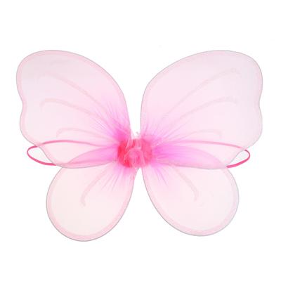 Карнавальные крылья «Фея», для детей, цвет фуксии