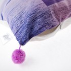 Подушка декоративная "Этель" Мечтай 50х30 см, велюр, 100% п/э - Фото 2