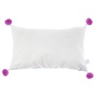 Подушка декоративная "Этель" Мечтай 50х30 см, велюр, 100% п/э - Фото 3