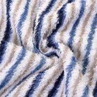 Полотенце махровое "Полоски" 34х76 см,голубой,380 г/м2, 100% хлопок - Фото 3