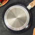 Сковорода кованая Доляна Natural. Black, d= 24 см, ручка soft-touch, индукционное дно - Фото 6