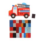Мозаика стикерная форменная «Пожарная машина» - Фото 3