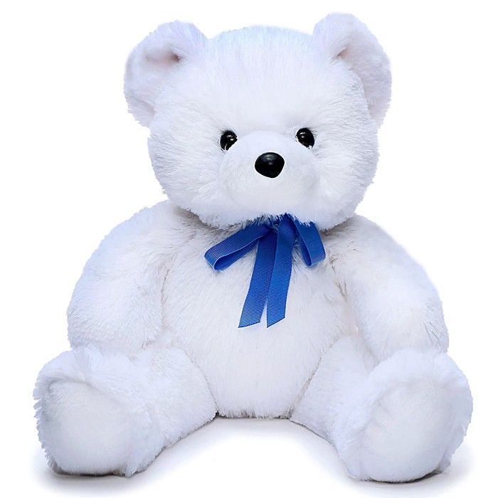 Мягкая игрушка «Медвежонок Стив», цвет белый, 45 см - Фото 1