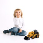 Трактор радиоуправляемый «Стройка», подвижный ковш, работает от батареек - Фото 4