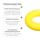 Эспандер кистевой ONLYTOP, 10 кг, цвет жёлтый - Фото 2