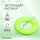 Эспандер кистевой ONLYTOP, 30 кг, цвет зелёный - Фото 1