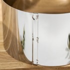 Форма для выпечки и выкладки, d=14 см, h=8 см, нержавеющая сталь - Фото 4