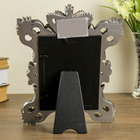 Фоторамка полистоун 10х15 см "Империя" состаренное серебро 28,5х21 см - фото 20892823