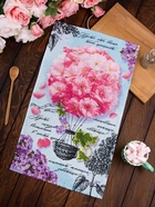 Полотенце кухонное Доляна «Волшебная весна» 34×60 см, рогожка, 100% хлопок, 160 г/м² - Фото 3