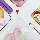 Полотенце кухонное «Доляна. Любовь, теплота, нежность», 34×60 см, рогожка, хлопок 100%, 160 г/м² - Фото 4