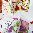 Полотенце кухонное «Доляна. Любовь, теплота, нежность», 34×60 см, рогожка, хлопок 100%, 160 г/м² - Фото 5