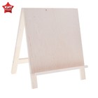 Мольберт настольный «Хлопушка», 500×450×300 мм, односторонний, неокрашенное дерево, Calligrata - Фото 1