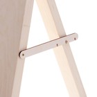 Мольберт настольный «Хлопушка», 500×450×300 мм, односторонний, неокрашенное дерево, Calligrata - Фото 5