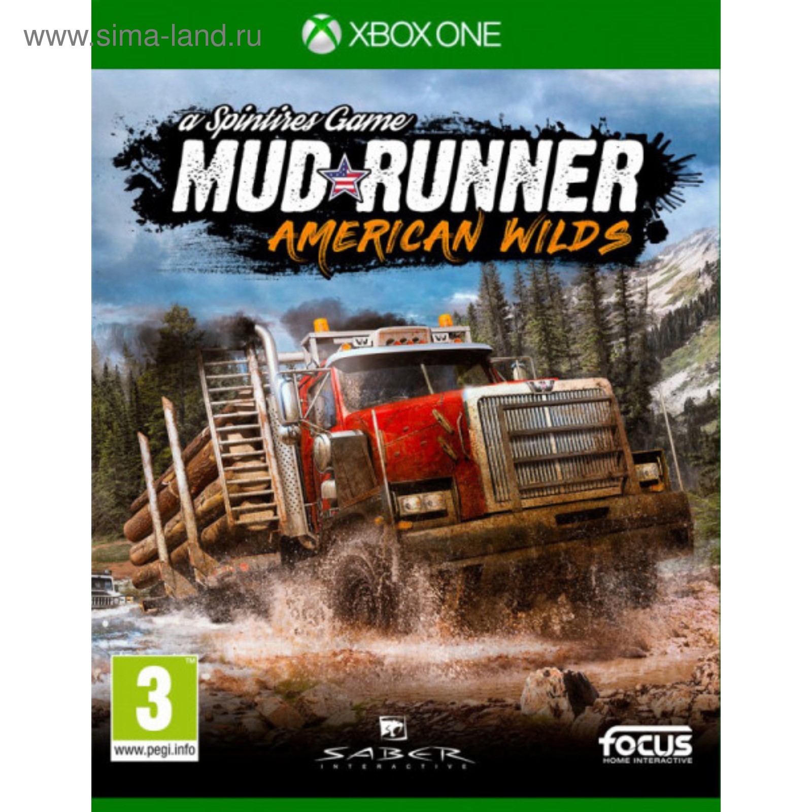 Игра для Xbox One Spintires: MudRunner American Wilds Полное издание  (4148216) - Купить по цене от 1 299.00 руб. | Интернет магазин SIMA-LAND.RU