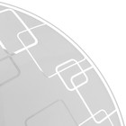 Светильник Оазис 1х60Вт Е27 25х25х4,5см - фото 22890876