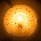 Светильник настенно-потолочный "Пламя" 1x60Вт E27 д.25см. - фото 23600852