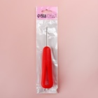 Шило швейное, с крючком, d=2 мм, 14×3 см, лезвие 4.5 см, МИКС - Фото 3