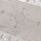 Клеёнка на стол «Ромбики», на тканевой основе, рулон 20 м, ширина 137 см, толщина 0.18 мм - Фото 4