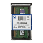 Память ОЗУ Kingston KVR16S11S8/4, DDR4, 4Gb,  SO-DIMM, PC-12800, 1600Mhz, Non-ECC, CL11 - Фото 2