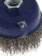 УЦЕНКА Щетка металлическая для УШМ ТУНДРА, "чашка", М14, 75 мм - Фото 4