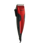 УЦЕНКА Машинка для стрижки Sakura SA-5103R Premium, 4 насадки, керам.нож, от сети, красная - Фото 3
