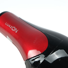 УЦЕНКА Фен для волос Luazon LGE-004, 3800 Вт, 2 скорости, 3 темп. режима, красно-черный - Фото 6