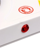 УЦЕНКА Плитка электрическая Luazon LHP-005, 2 конфорки, 2000 Вт, нагреватель диск, белая - Фото 4