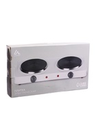 УЦЕНКА Плитка электрическая Luazon LHP-005, 2 конфорки, 2000 Вт, нагреватель диск, белая - Фото 6