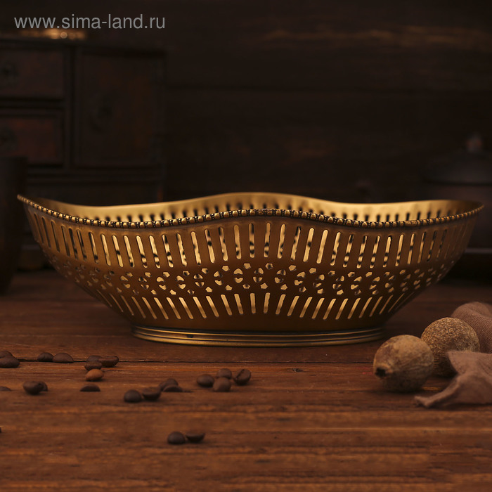 Интерьерный сувенир ваза-фруктовница "Шекар" - Фото 1