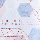 Постельное бельё "Этель" евро Shine bright, размер 200 х 217 см, 240*220 см, 50 х 70 см - 2 шт - Фото 5