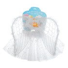 Карнавальный набор «Ангел», 3 предмета: крылья, юбка, ободок - Фото 2