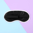 Маска для сна «Котики», 19.2×9.4 см, белая - Фото 2