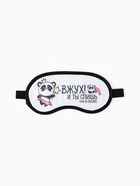 Маска для сна «Вжух», 19.2×9.4 см, белая - Фото 2