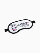 Маска для сна «Вжух», 19.2×9.4 см, белая - Фото 3