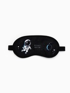 Маска для сна «Космос», 19.2×9.4 см, чёрная - Фото 2