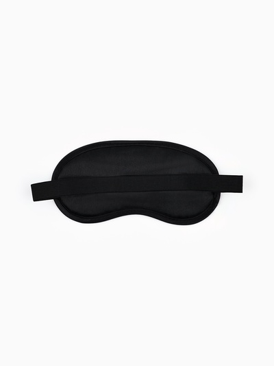 Маска для сна «Перезагрузка», 19.2×9.4 см, чёрная