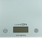 Весы кухонные Luazon LVK-702, электронные, до 7 кг, белые - фото 4263230