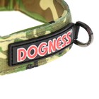 Ошейник Dogness Camo, L, 51-64 х 2,5 см, нейлон/неопрен, зеленый - Фото 3