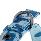 Ошейник Dogness Camo, М, 41-51 х 2 см, до 25 кг, нейлон/неопрен, синий - Фото 5