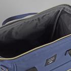 Сумка-рюкзак 2 в 1 на колёсах 18", отдел на молнии, наружный карман, цвет синий - фото 8437949